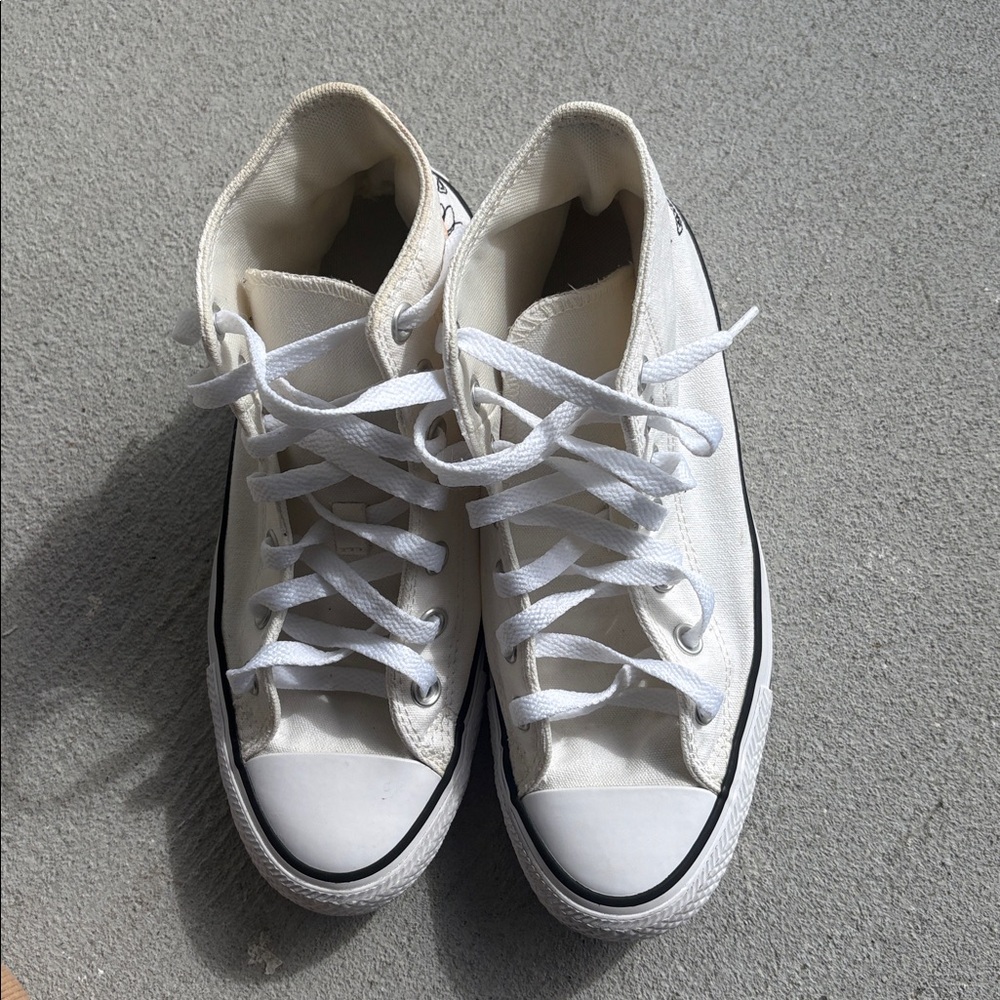 Converse women White Canvas Shoes - Picture 4 of 16